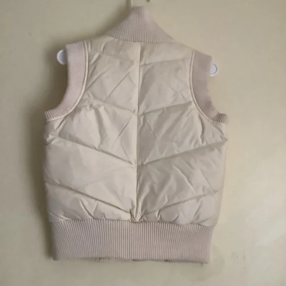 DKNY Ivory Down Feather Vest - Picture 4 of 13